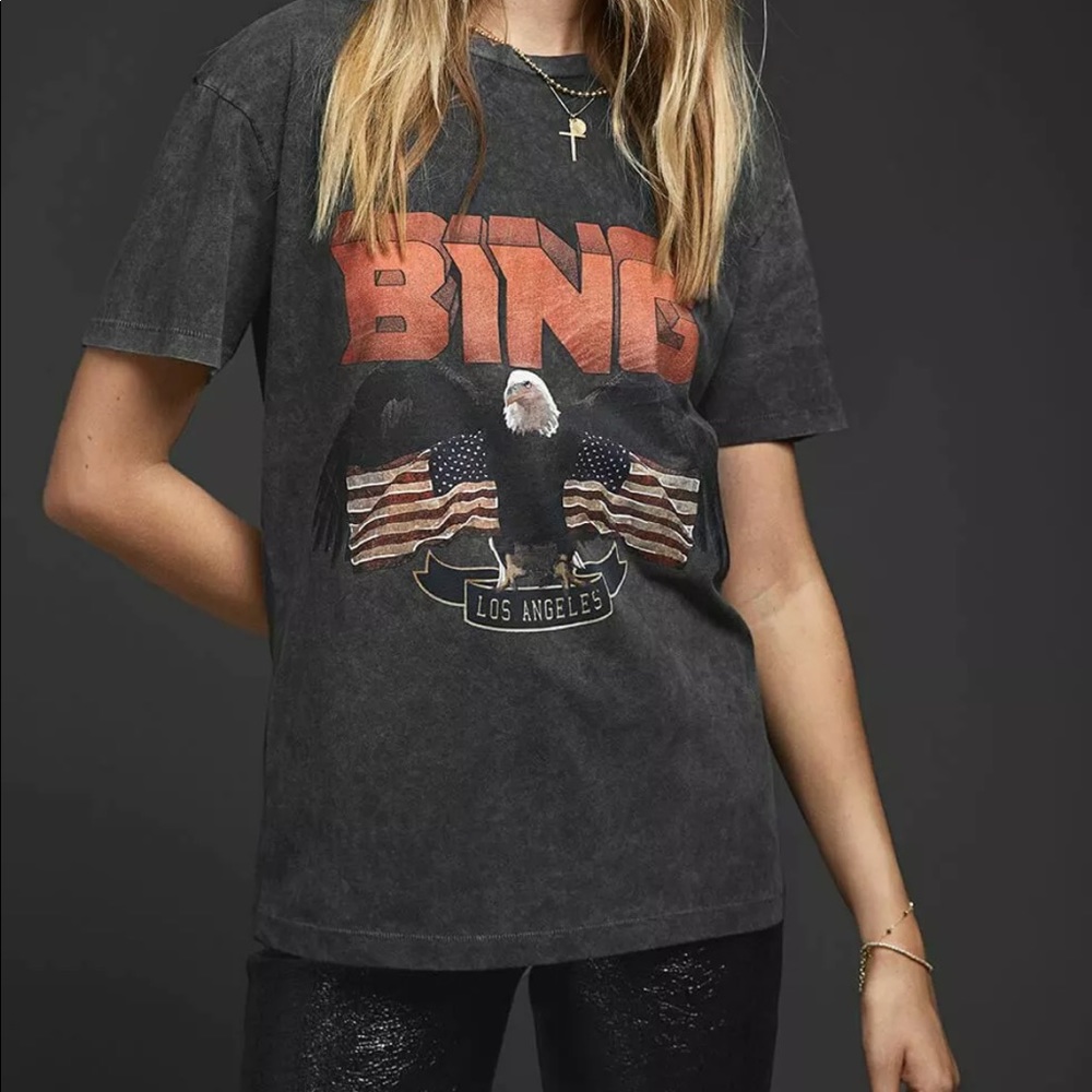 Anine bing vintage eagle bing tee shirt